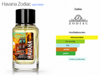 Zodiac Havana Eau de Parfum - 5ml