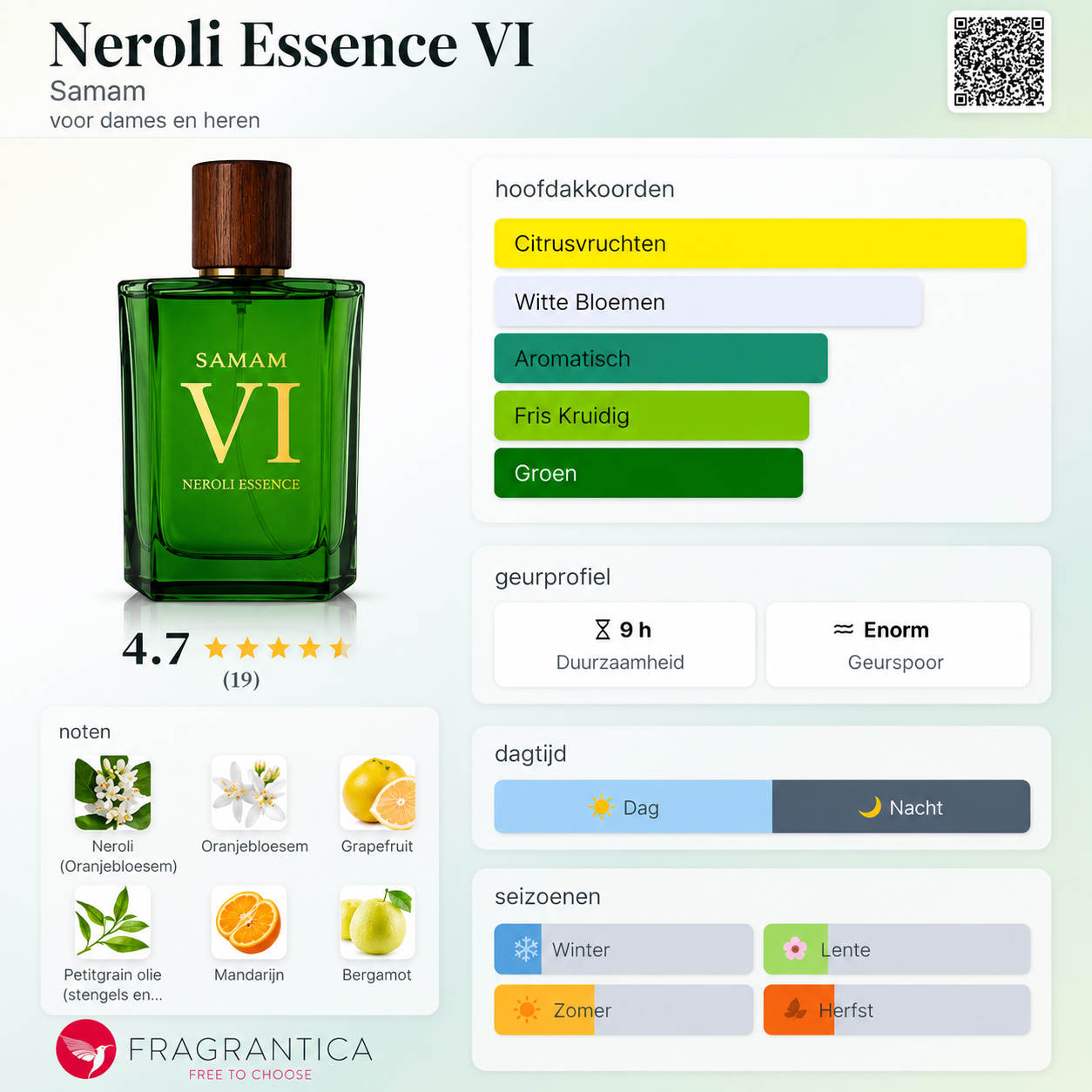 Samam Neroli Essence VI - 100ml