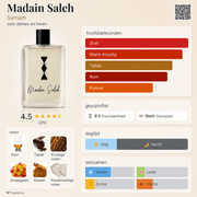 Samam Madain Saleh Eau de Parfum - Unisex - Fragrance Time